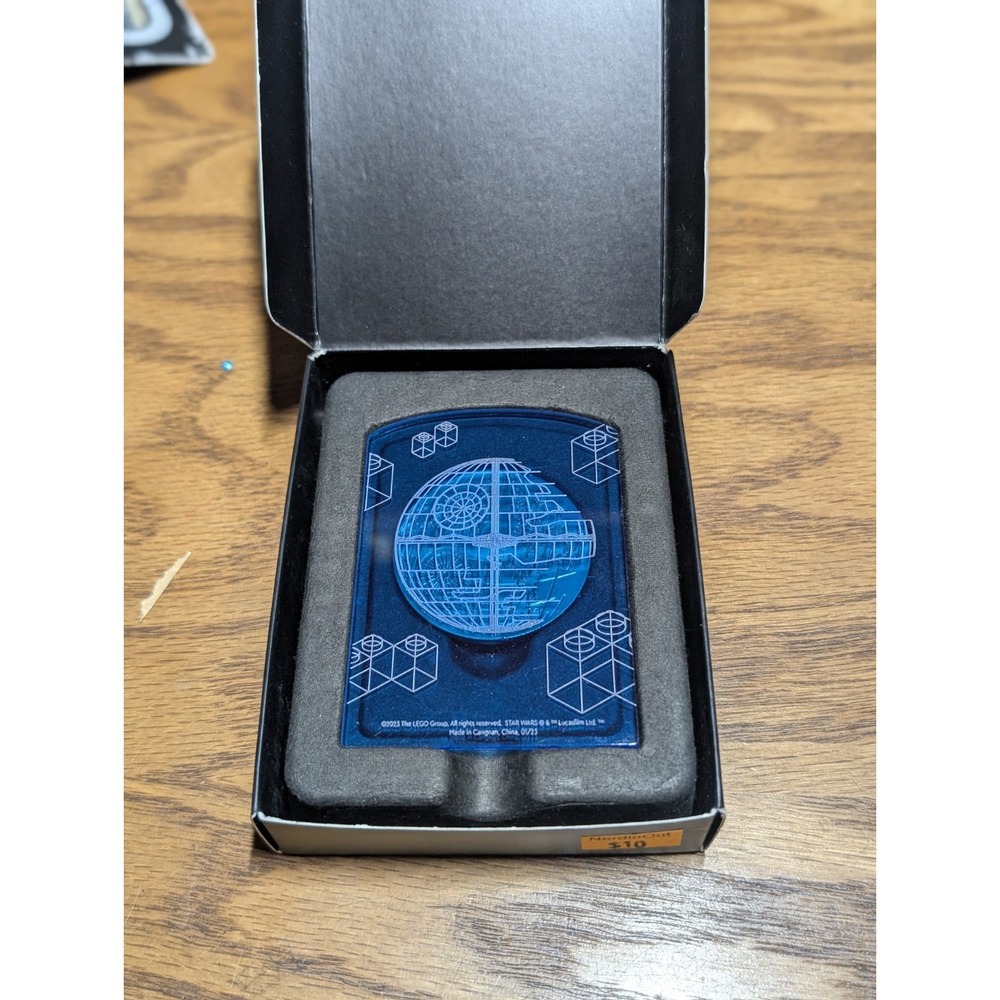 LEGO Star Wars 40th Anniversary Collectible Metal Coin w/ Box Insert Blue Sleeve